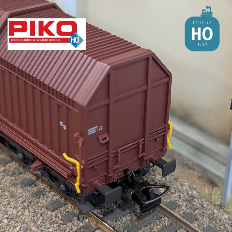 Set 2 wagons télescopiques Shis DB Ep IV HO Piko 58294 - Maketis Set 2 wagons télescopiques Shis DB Ep IV HO Piko 58294 - Maketis