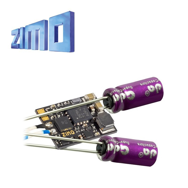 Contrôleur StayAlive (stockage énergie) pour décodeurs MX ou MS Zimo STACO4 - Maketis