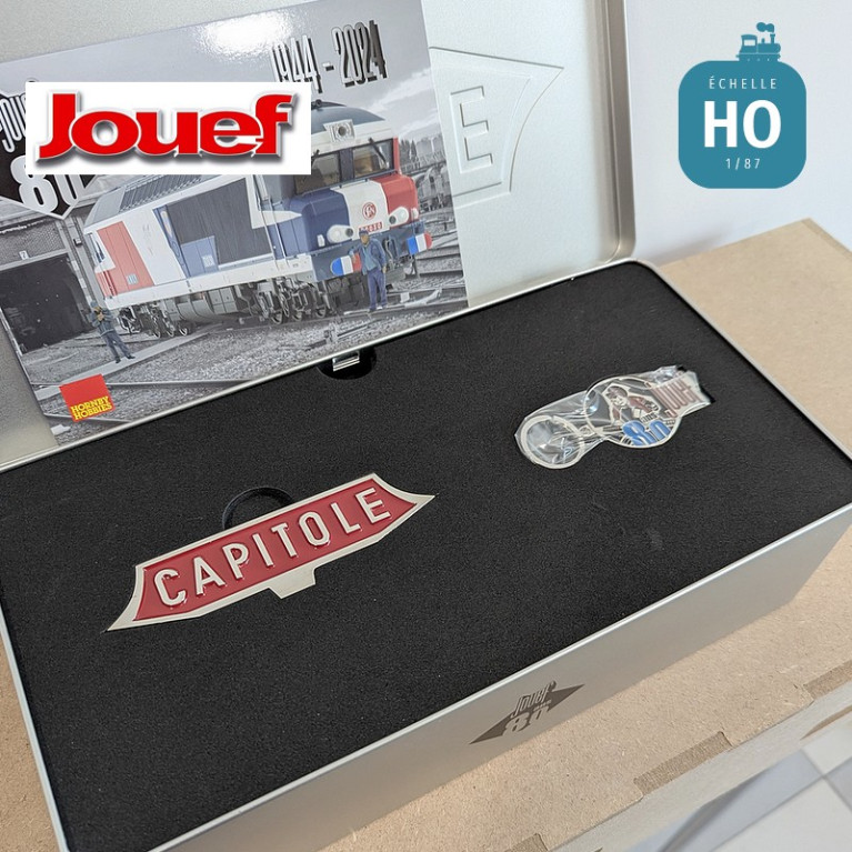 CC 6526 ‘Le Capitole’ SNCF Ep IV electric locomotive HO Jouef HJ2452S Anniversary Digital Sound Box Set - Maketis CC 6526 ‘Le Capitole’ SNCF Ep IV electric locomotive HO Jouef HJ2452S Anniversary Digital Sound Box Set - Maketis