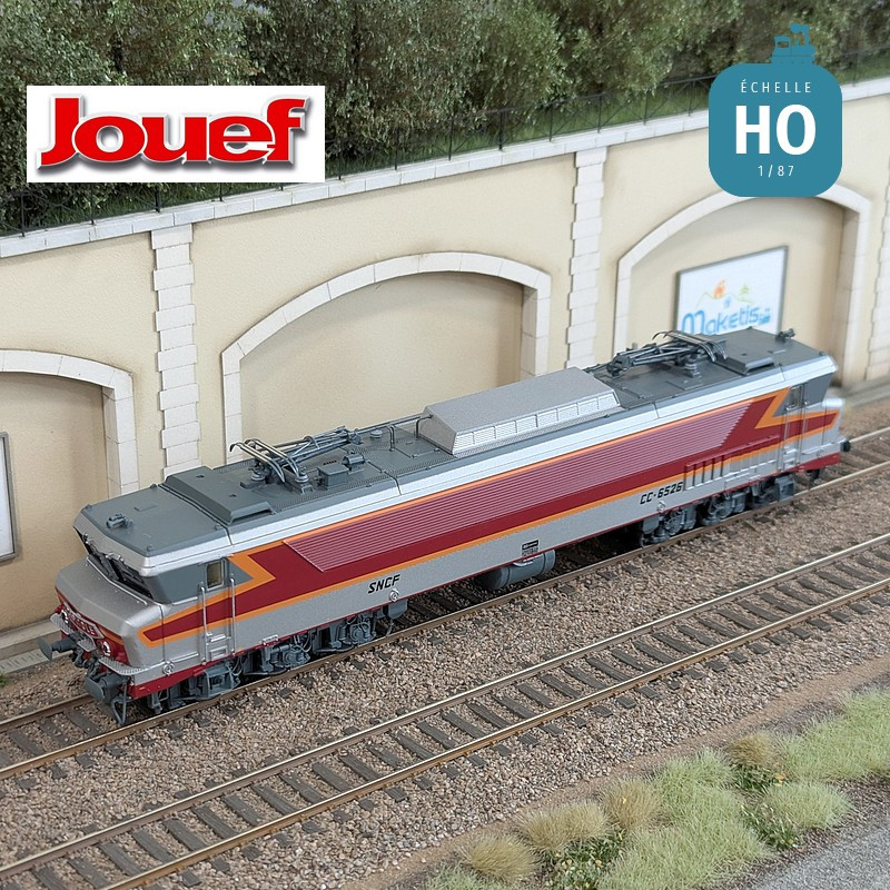CC 6526 ‘Le Capitole’ SNCF Ep IV electric locomotive HO Jouef HJ2452S Anniversary Digital Sound Box Set - Maketis