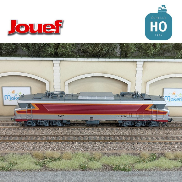 CC 6526 ‘Le Capitole’ SNCF Ep IV electric locomotive HO Jouef HJ2452S Anniversary Digital Sound Box Set - Maketis CC 6526 ‘Le Capitole’ SNCF Ep IV electric locomotive HO Jouef HJ2452S Anniversary Digital Sound Box Set - Maketis