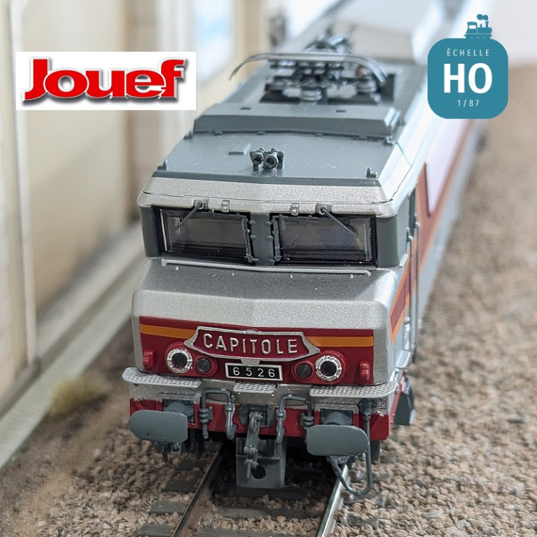 CC 6526 ‘Le Capitole’ SNCF Ep IV electric locomotive HO Jouef HJ2452S Anniversary Digital Sound Box Set - Maketis CC 6526 ‘Le Capitole’ SNCF Ep IV electric locomotive HO Jouef HJ2452S Anniversary Digital Sound Box Set - Maketis