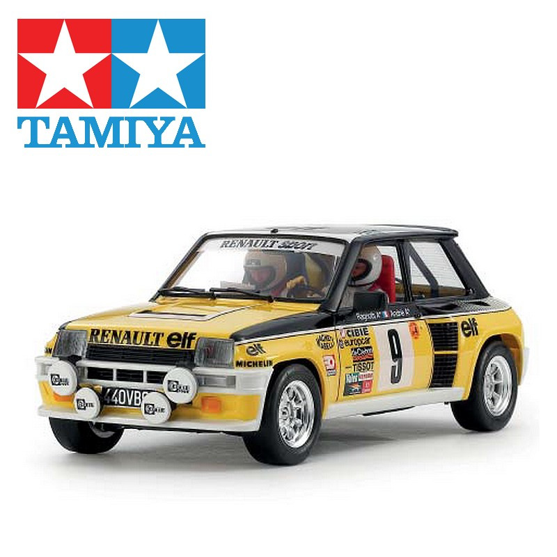 Voiture Renault 5 Turbo Rally 1/24 Tamiya 24027 - Maketis
