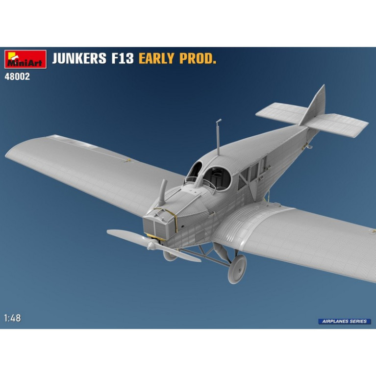 Avion allemand Junkers F13 1/48 MiniArt 48002 - Maketis