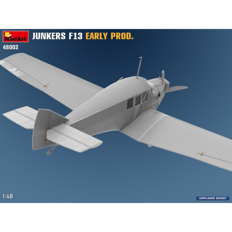 Avion allemand Junkers F13 1/48 MiniArt 48002 - Maketis