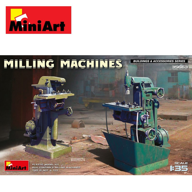 Machines à fraiser 1/35 MiniArt 35663 - Maketis