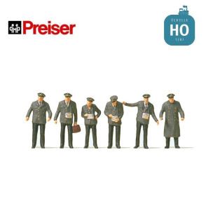 Personnel de tramway HO Preiser 10490 - Maketis
