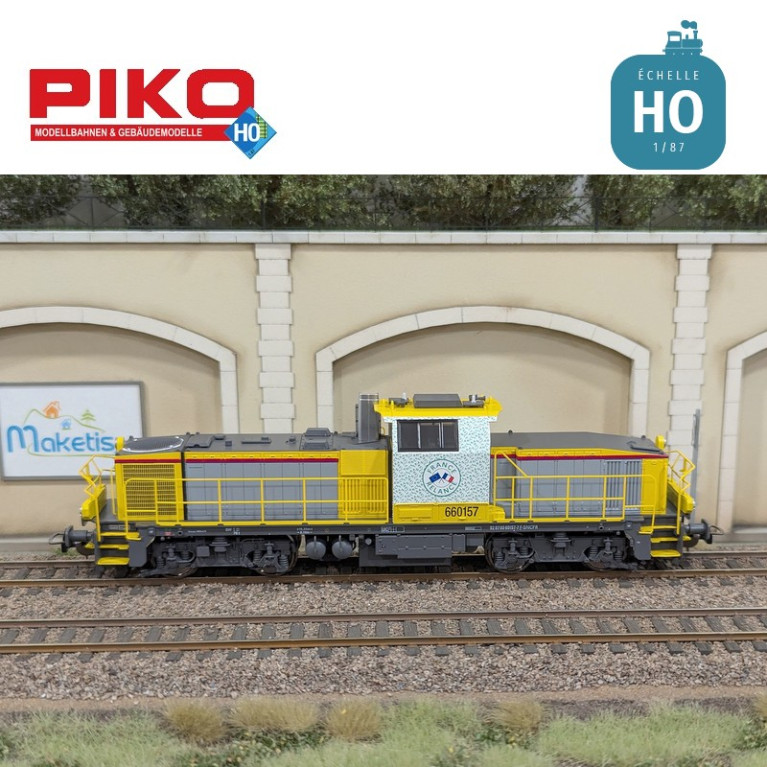 Locomotive diesel BB 60000 France Relance SNCF Ep VI Analogique HO Piko 96491 - Maketis Locomotive diesel BB 60000 France Relance SNCF Ep VI Analogique HO Piko 96491 - Maketis