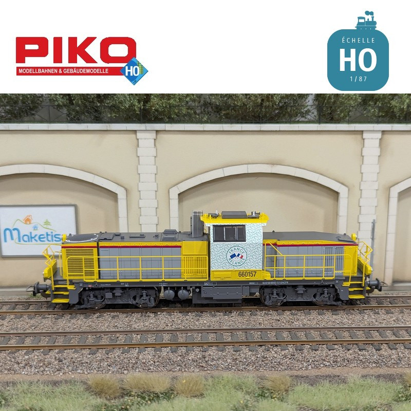 Locomotive diesel BB 60000 France Relance SNCF Ep VI Digital sonore HO Piko 96492  - Maketis