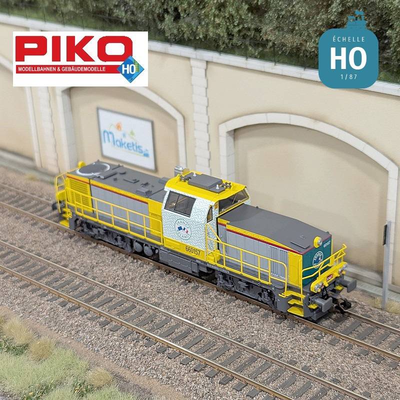 Locomotive diesel BB 60000 France Relance SNCF Ep VI Digital sonore HO Piko 96492  - Maketis