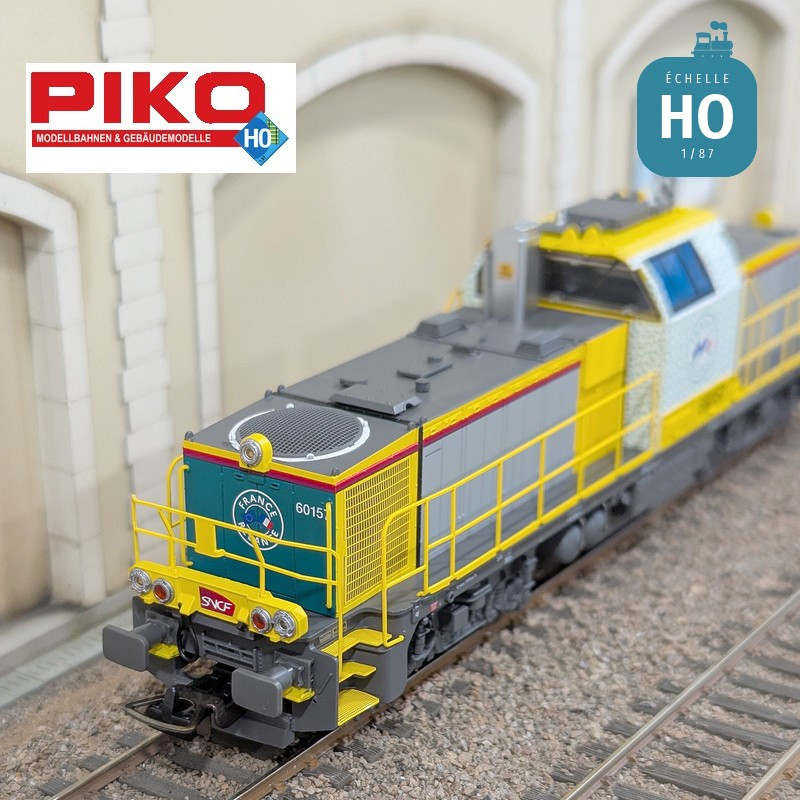 Locomotive diesel BB 60000 France Relance SNCF Ep VI Digital sonore HO Piko 96492  - Maketis