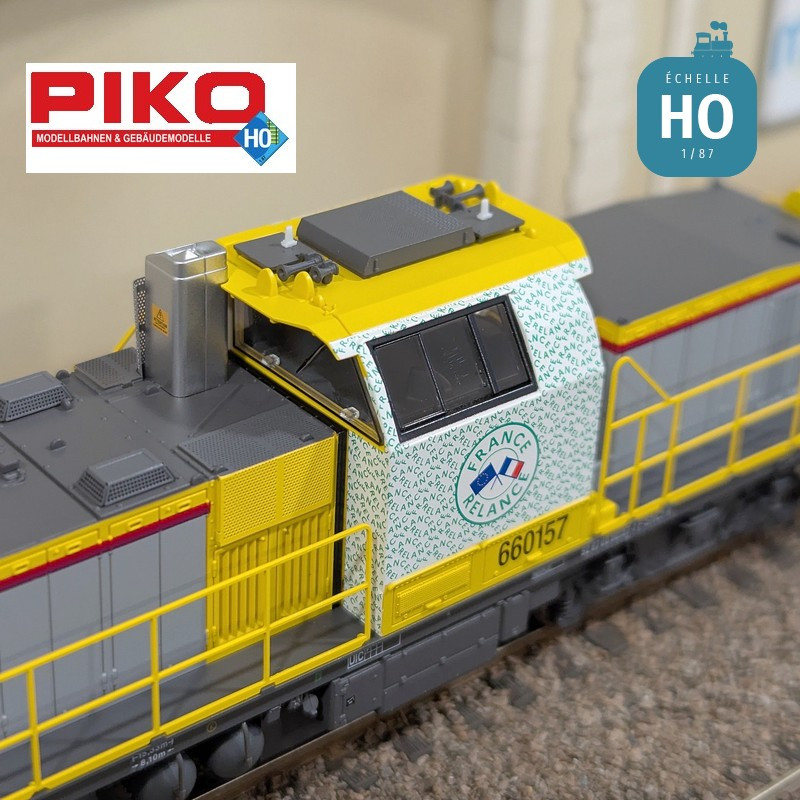 Locomotive diesel BB 60000 France Relance SNCF Ep VI Digital sonore HO Piko 96492  - Maketis