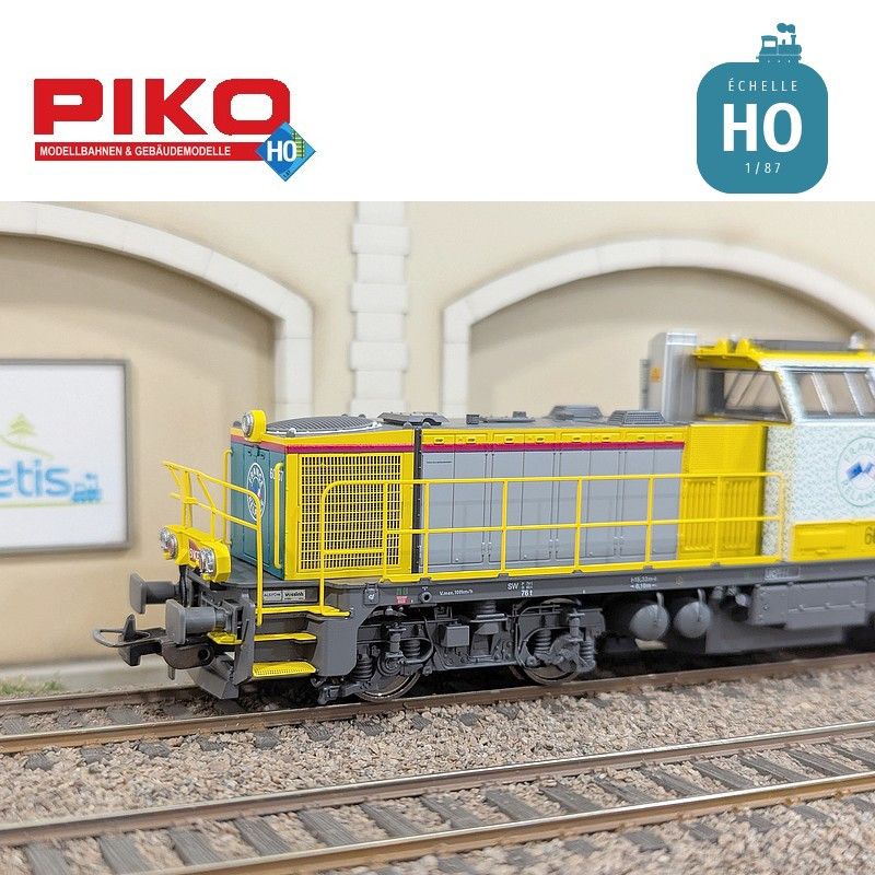 Locomotive diesel BB 60000 France Relance SNCF Ep VI Digital sonore HO Piko 96492  - Maketis