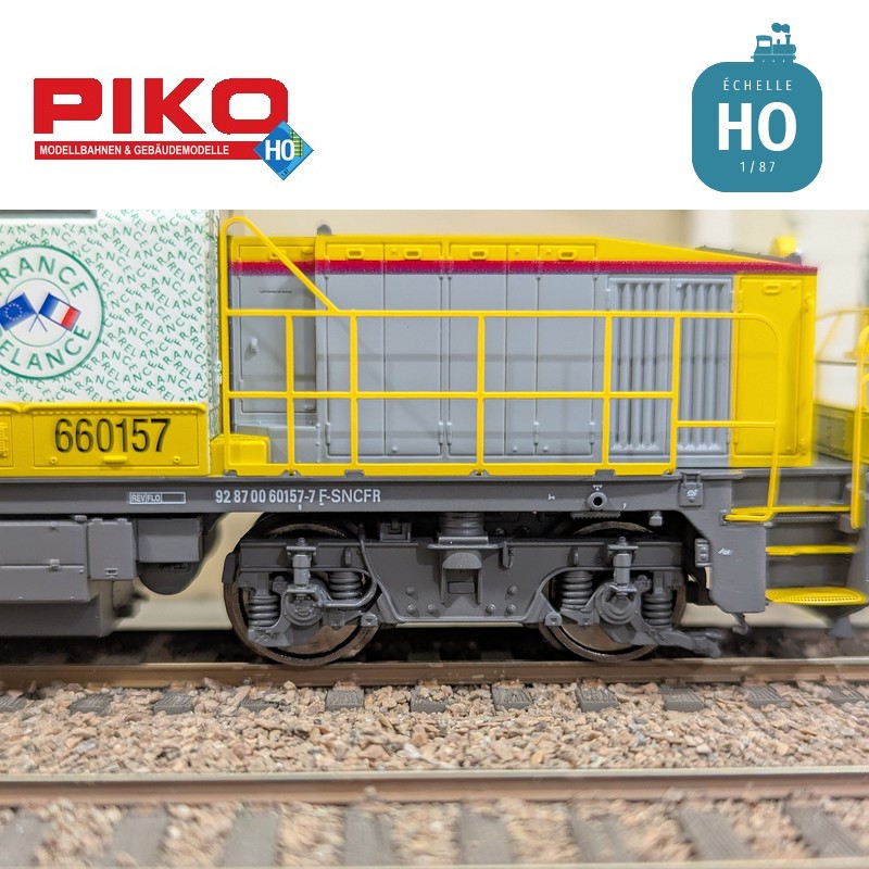 Locomotive diesel BB 60000 France Relance SNCF Ep VI Digital sonore HO Piko 96492  - Maketis