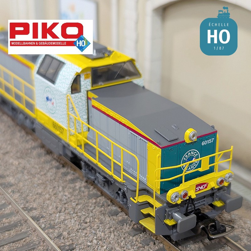Locomotive diesel BB 60000 France Relance SNCF Ep VI Digital sonore HO Piko 96492  - Maketis