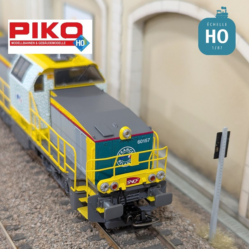 Locomotive diesel BB 60000 France Relance SNCF Ep VI Digital sonore HO Piko 96492  - Maketis