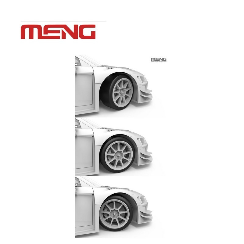 Voiture AUDI R8 LMS GT3 EVO II B-Quik Absolute Racing 1/24 Meng-Model CS-011 - Maketis