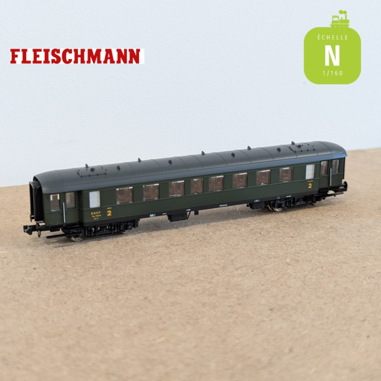 Set de 3 voitures voyageurs SNCF Ep III N Fleischmann 6260067 - Maketis