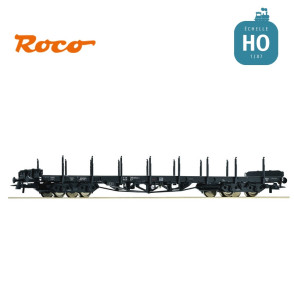 Wagon plat à ranchers Rs 680 DB EP IV HO Roco 6600188 - Maketis