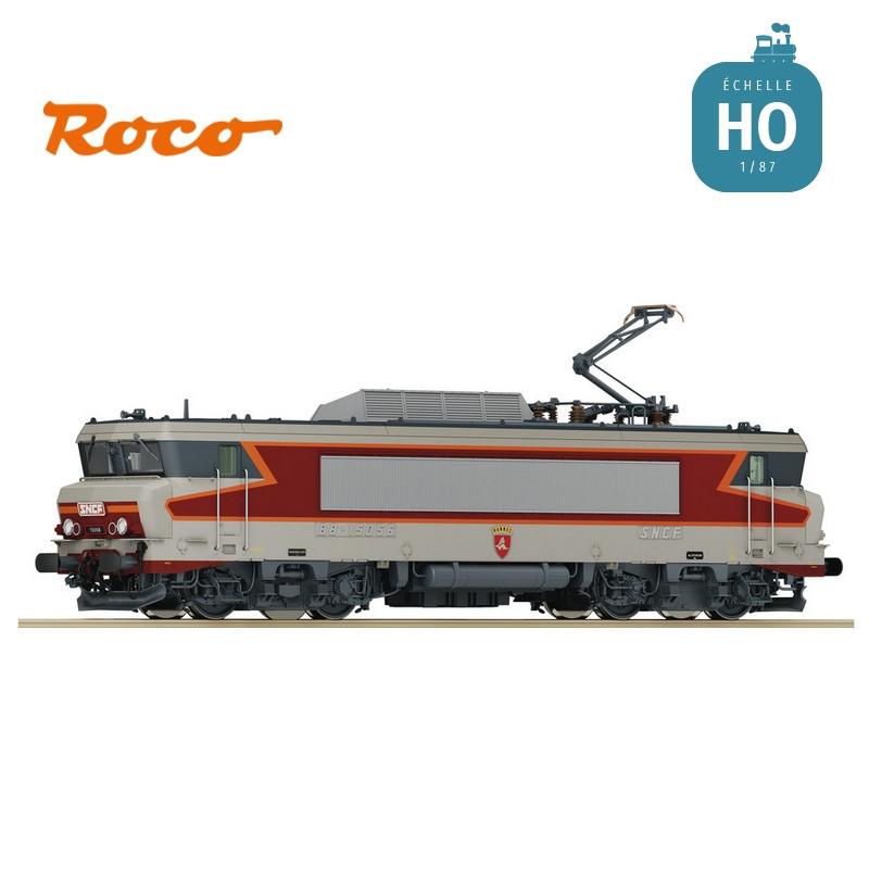 Locomotive électrique BB 15056 SNCF EP IV Analogique HO Roco 7500136 - Maketis