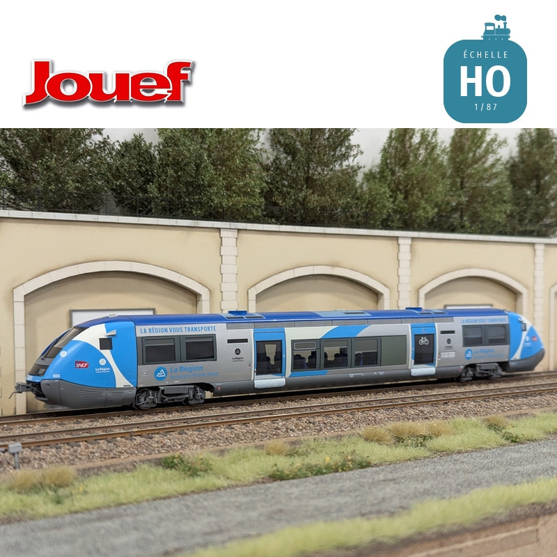 Autorail diesel X 73500 "La Région" SNCF Ep VI digital sonore HO Jouef HJ2437S  - Maketis