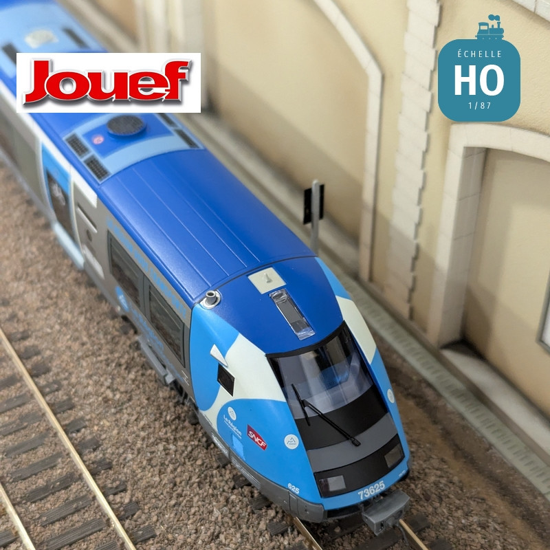 Autorail diesel X 73500 "La Région" SNCF Ep VI digital sonore HO Jouef HJ2437S  - Maketis