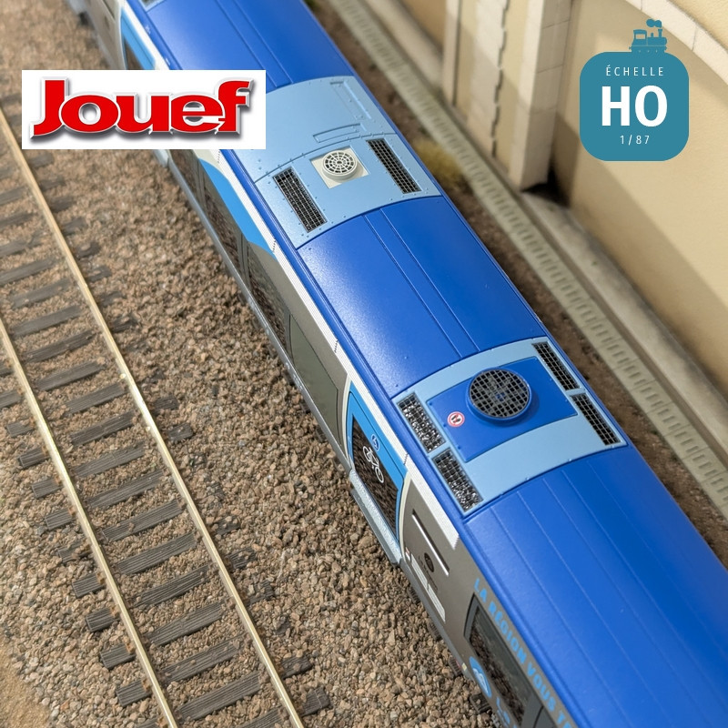 Autorail diesel X 73500 "La Région" SNCF Ep VI digital sonore HO Jouef HJ2437S  - Maketis
