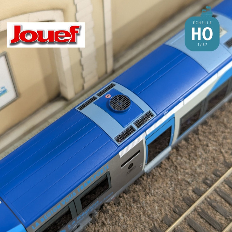 Autorail diesel X 73500 "La Région" SNCF Ep VI digital sonore HO Jouef HJ2437S - Maketis Autorail diesel X 73500 "La Région" SNCF Ep VI digital sonore HO Jouef HJ2437S - Maketis