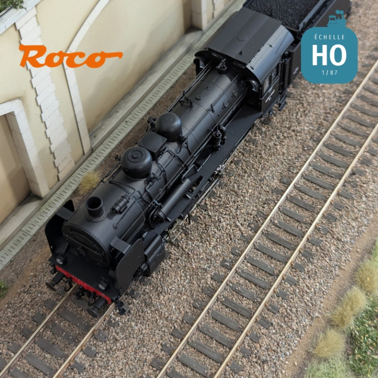 Locomotive à vapeur 230F 607 SNCF Ep III Analogique HO Roco 71385