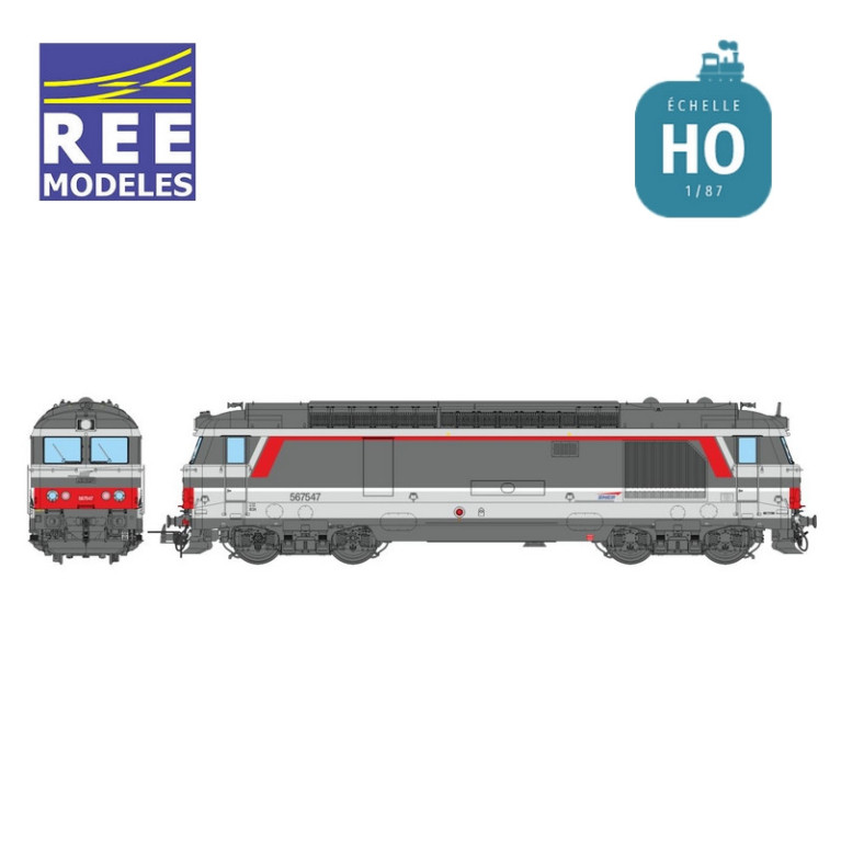 Locomotive diesel BB 67547 Nevers SNCF EP V-VI Analogique HO REE MB-251 - Maketis Locomotive diesel BB 67547 Nevers SNCF EP V-VI Analogique HO REE MB-251 - Maketis