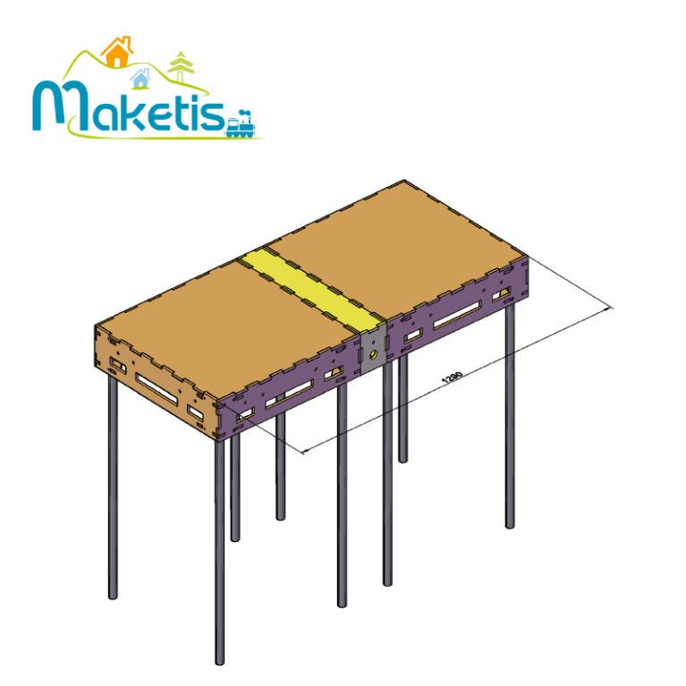 Extension 29,5x11 cm pour Easy Module Maketis MOD62300 - Maketis Extension 29,5x11 cm pour Easy Module Maketis MOD62300 - Maketis
