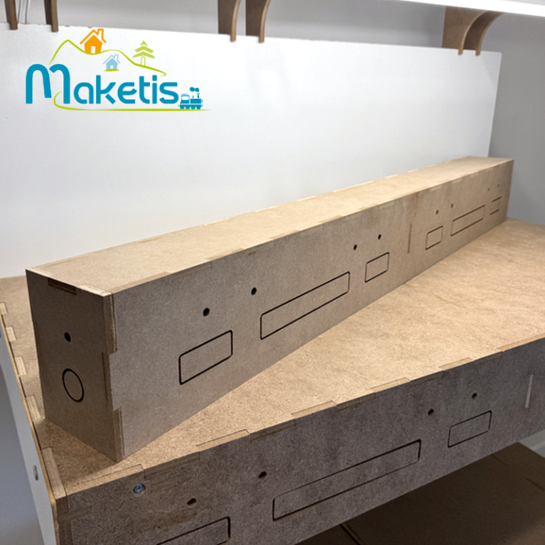 Extension 118x11 cm pour Easy Module Maketis MOD62000 - Maketis Extension 118x11 cm pour Easy Module Maketis MOD62000 - Maketis