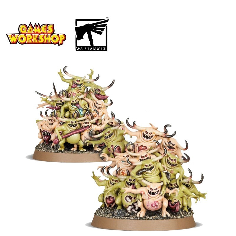 Démons du Chaos : Nurglings - Warhammer Games Workshop 97-18 - Maketis