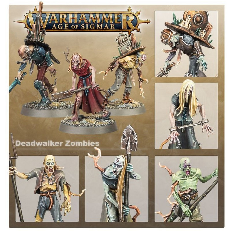 Zombies Marchemort - Warhammer Games Workshop 91-07 - Maketis