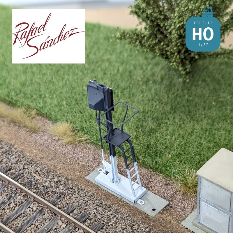 Signal TIV SNCF unifié panneau IMP "Impasse" HO Rafael Sanchez FR0543 - Maketis