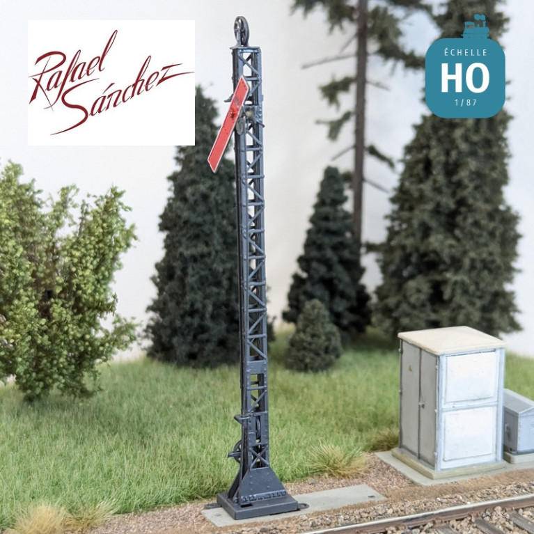 Signal mécanique Sémaphore LP-1912-T simple HO Rafael Sanchez FR5200 - Maketis Signal mécanique Sémaphore LP-1912-T simple HO Rafael Sanchez FR5200 - Maketis