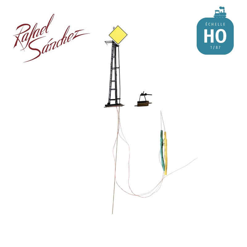 Signal mécanique Avertissement sur mât échelle PLM HO Rafael Sanchez FR5243 - Maketis