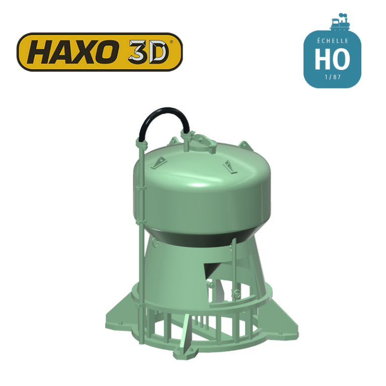 Container à sable seul pour sablerie avec accessoires HO Haxo 3D 345080 - Maketis Container à sable seul pour sablerie avec accessoires HO Haxo 3D 345080 - Maketis