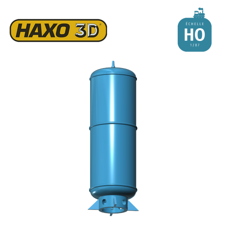 Réservoir d'air comprimé vertical moyen modèle HO Haxo 3D 345081 - Maketis Réservoir d'air comprimé vertical moyen modèle HO Haxo 3D 345081 - Maketis