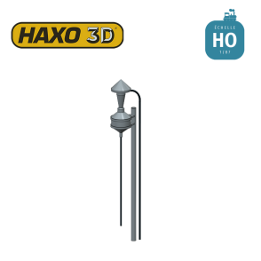 Distributeur de sable sur poteau en laiton pour sablerie Epoque III 2 pcs HO Haxo 3D 345083 - Maketis