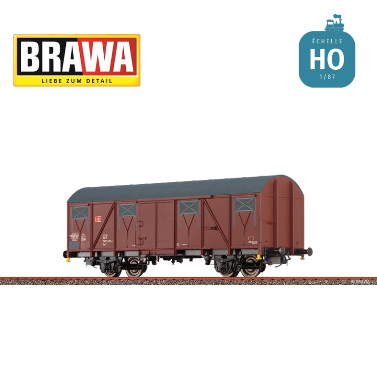 Wagon couvert type Gos253 DB AG Ep V HO Brawa 50907 - Maketis