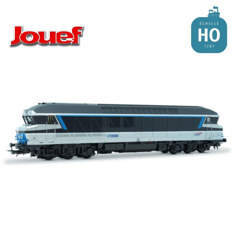 Locomotive diesel CC 72006 "Isabelle" bleu/argent/gris SNCF Ep V Analogique HO Jouef HJ2620 - Maketis Locomotive diesel CC 72006 "Isabelle" bleu/argent/gris SNCF Ep V Analogique HO Jouef HJ2620 - Maketis