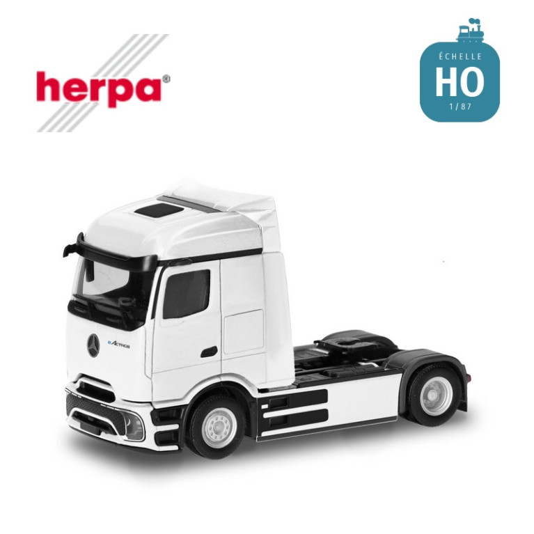 Camion Mercedes-Benz eActros 600 ProCabin Streamspace HO Herpa 318204-002 - Maketis