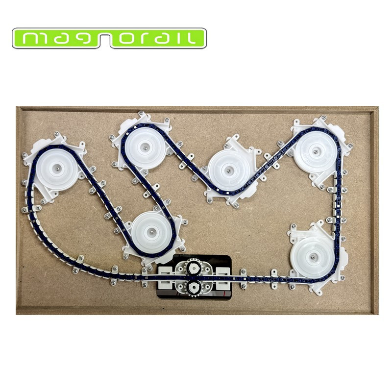 Multi-Exit Guide 54 mm (2 pcs) for Magnorail System UK-3 - Maketis
