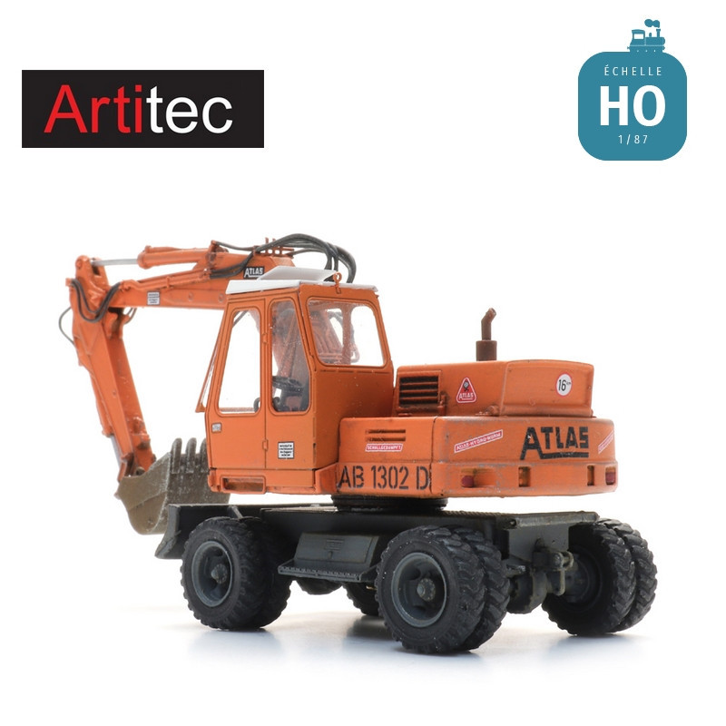 Pelleteuse Atlas 1302 en kit HO Artitec 10.440 - Maketis