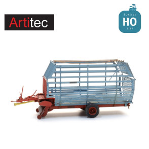 Remorque auto chargeuse Mengele LW30 HO Artitec 387.637 - Maketis