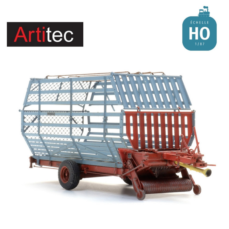 Remorque auto chargeuse Mengele LW30 HO Artitec 387.637 - Maketis