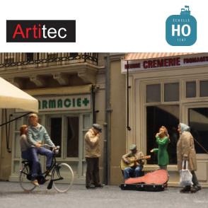 Musiciens de rue 2 pcs HO Artitec 5870123 - Maketis