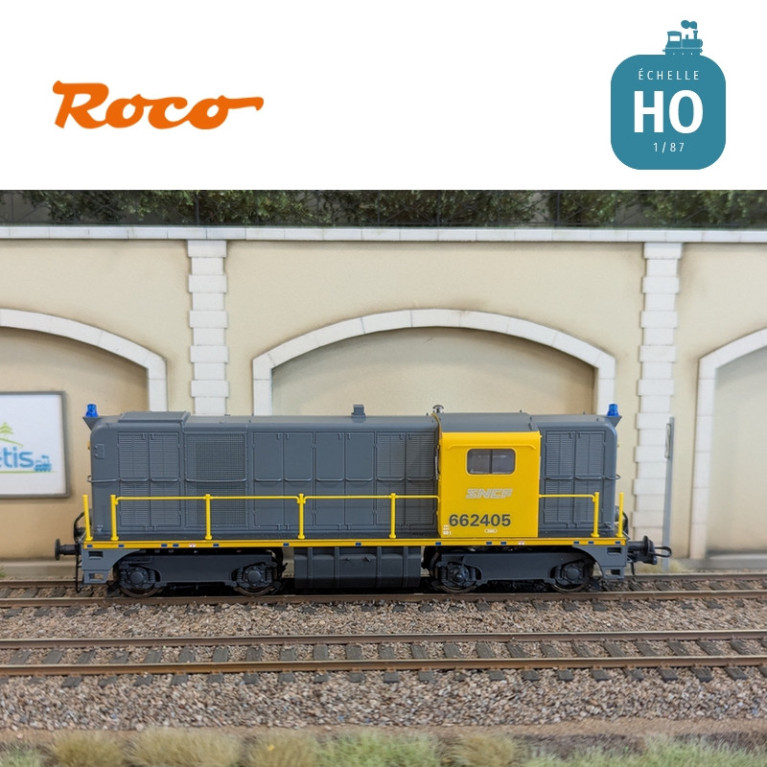 Locomotive diesel BB62405 SNCF Ep V Digital Son HO Roco 7310006 - Maketis Locomotive diesel BB62405 SNCF Ep V Digital Son HO Roco 7310006 - Maketis