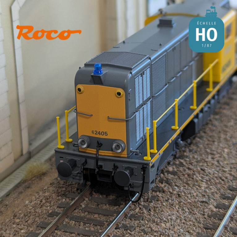 Locomotive diesel BB62405 SNCF Ep V Digital Son HO Roco 7310006 - Maketis Locomotive diesel BB62405 SNCF Ep V Digital Son HO Roco 7310006 - Maketis